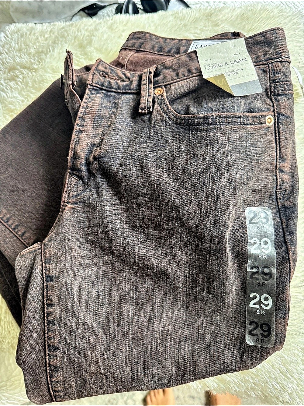 Gap Long & Lean Low Rise Jeans Low Rise Bootcut Jeans